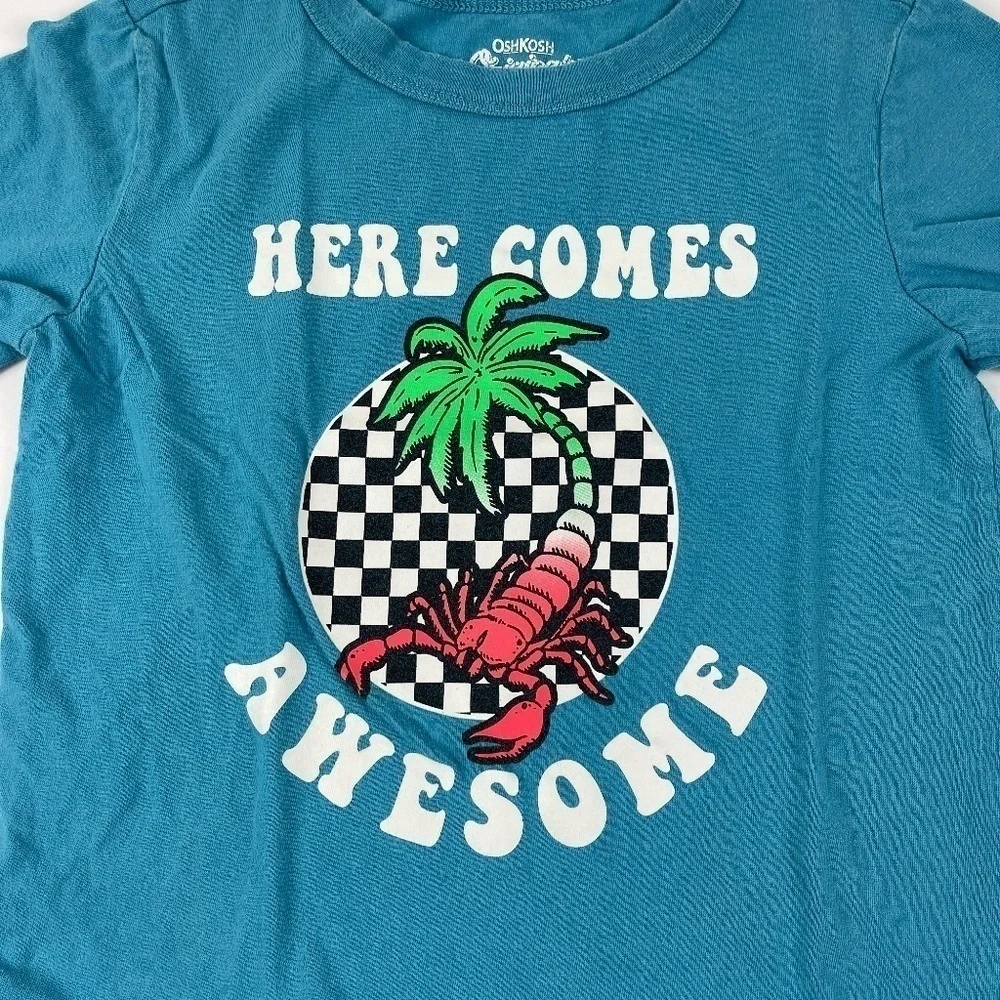Osh Kosh Originals Boys Tshirt Blue 6